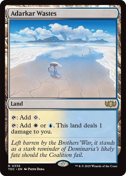 Adarkar Wastes, Commander: Tarkir: Dragonstorm 338