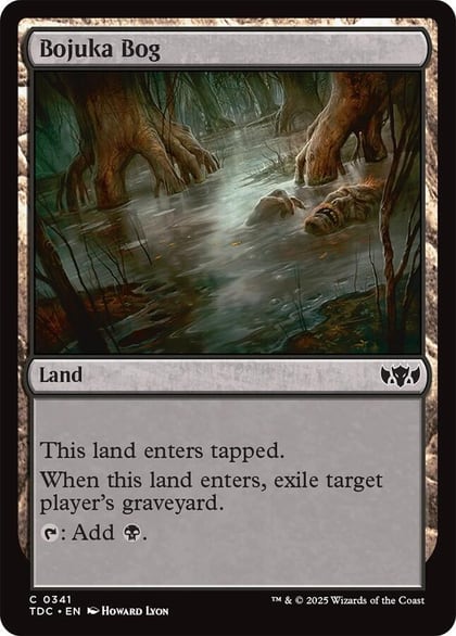 Bojuka Bog, Commander: Tarkir: Dragonstorm 341