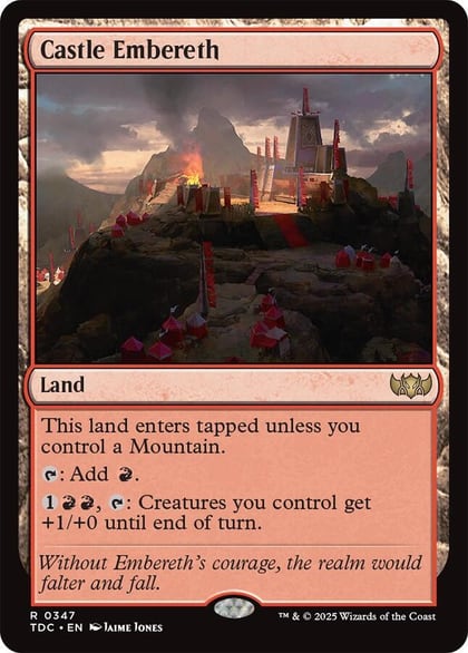 Castle Embereth, Commander: Tarkir: Dragonstorm 347
