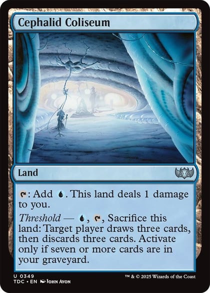 Cephalid Coliseum, Commander: Tarkir: Dragonstorm 349