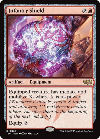 Infantry Shield, Commander: Tarkir: Dragonstorm 35
