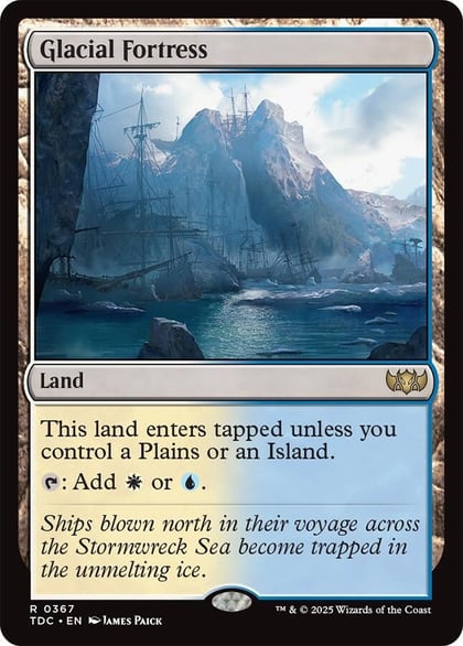 Glacial Fortress, Commander: Tarkir: Dragonstorm 367