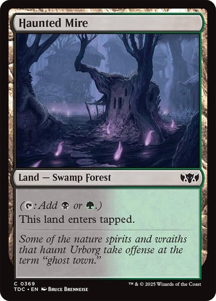 Haunted Mire, Commander: Tarkir: Dragonstorm 369