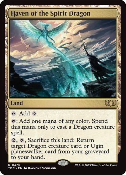 Haven of the Spirit Dragon, Commander: Tarkir: Dragonstorm 370