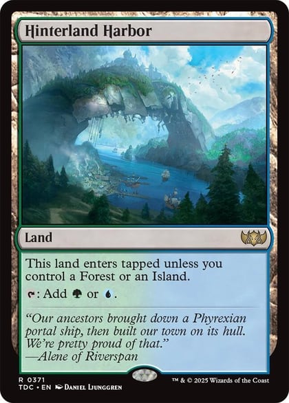 Hinterland Harbor, Commander: Tarkir: Dragonstorm 371