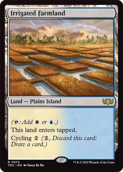 Irrigated Farmland, Commander: Tarkir: Dragonstorm 372