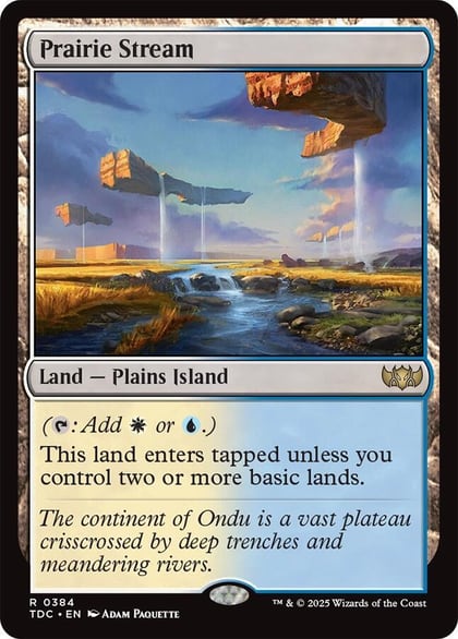 Prairie Stream, Commander: Tarkir: Dragonstorm 384