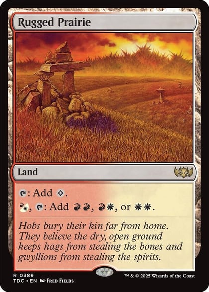 Rugged Prairie, Commander: Tarkir: Dragonstorm 389