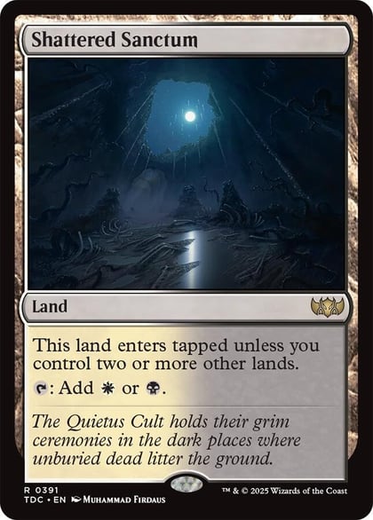 Shattered Sanctum, Commander: Tarkir: Dragonstorm 391