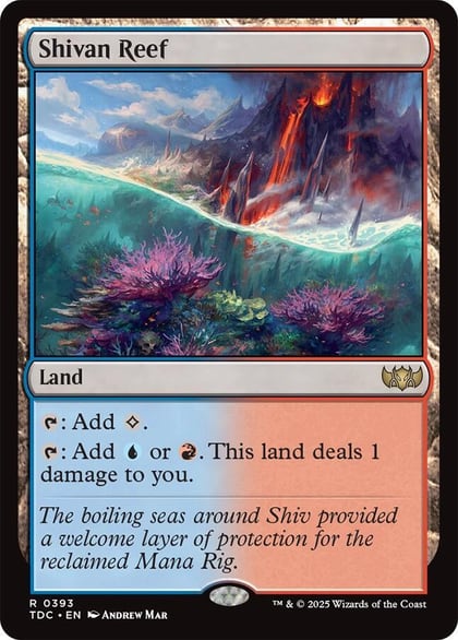 Shivan Reef, Commander: Tarkir: Dragonstorm 393