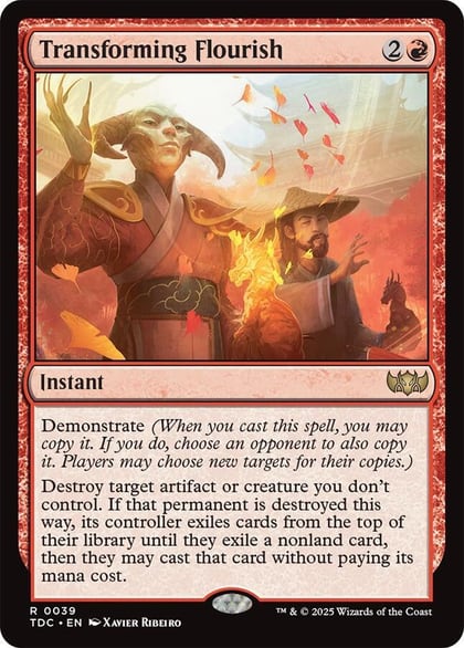 Transforming Flourish, Commander: Tarkir: Dragonstorm 39