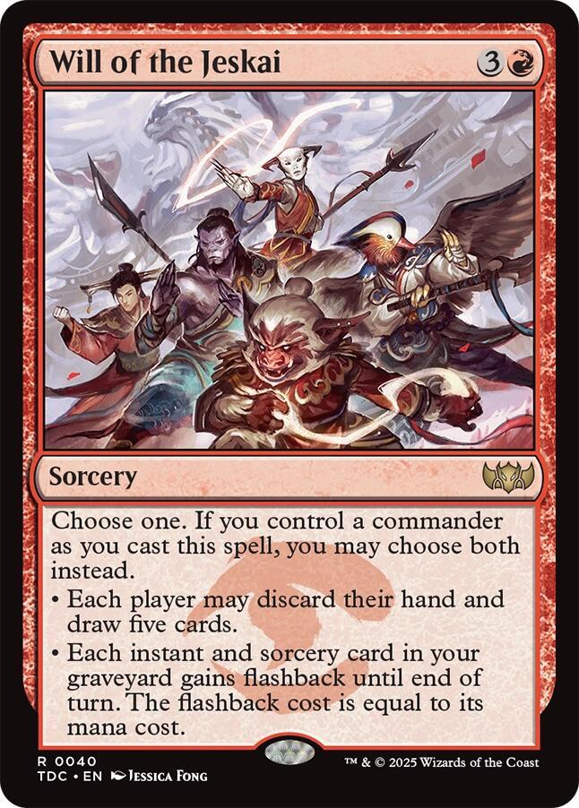Will of the Jeskai, Commander: Tarkir: Dragonstorm 40