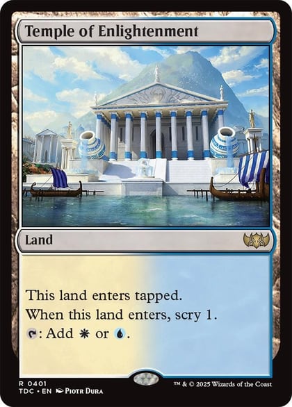 Temple of Enlightenment, Commander: Tarkir: Dragonstorm 401