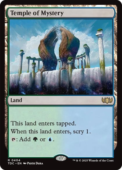 Temple of Mystery, Commander: Tarkir: Dragonstorm 404