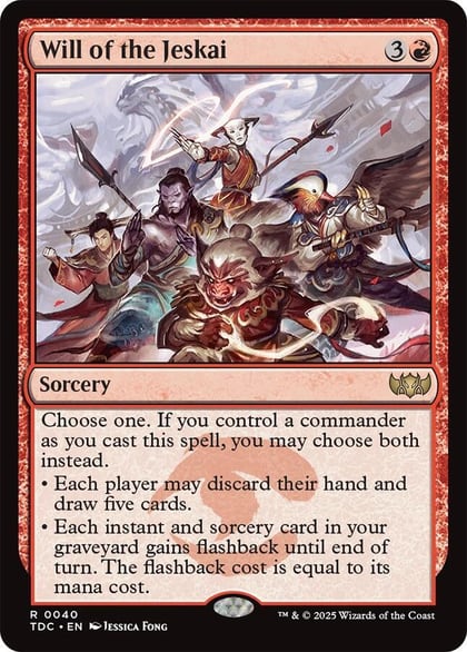 Will of the Jeskai, Commander: Tarkir: Dragonstorm 40