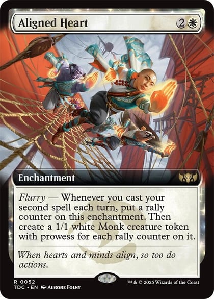 Aligned Heart (Extended Art), Commander: Tarkir: Dragonstorm 52