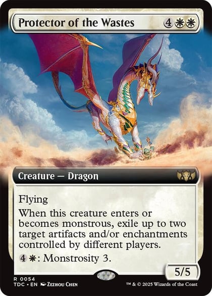 Protector of the Wastes (Extended Art), Commander: Tarkir: Dragonstorm 54