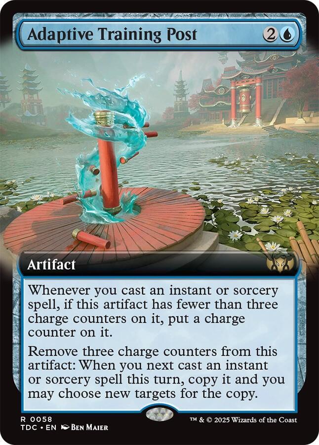 Adaptive Training Post (Extended Art), Commander: Tarkir: Dragonstorm 58