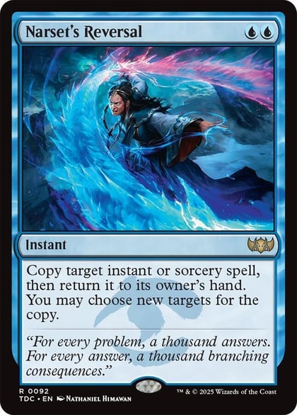 Narset's Reversal, Commander: Tarkir: Dragonstorm 92