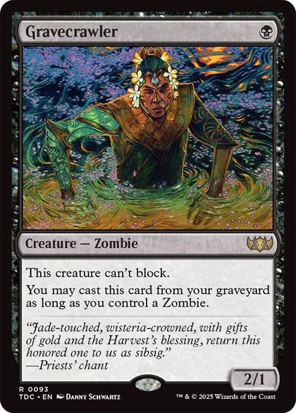 Gravecrawler, Commander: Tarkir: Dragonstorm 93