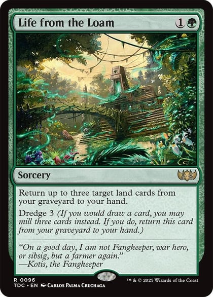 Life from the Loam, Commander: Tarkir: Dragonstorm 96