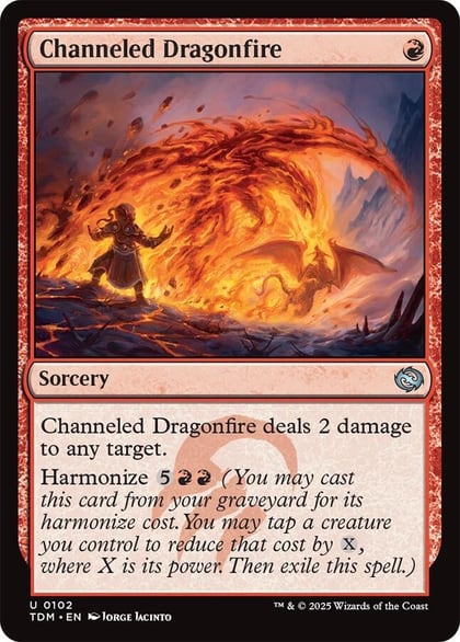 Channeled Dragonfire, Tarkir: Dragonstorm 102