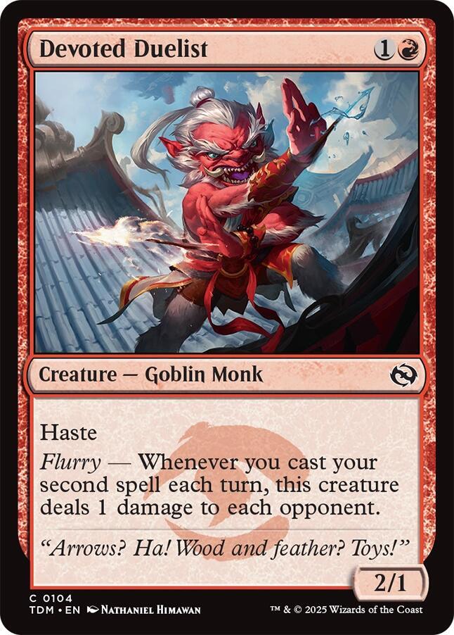 Devoted Duelist, Tarkir: Dragonstorm 104