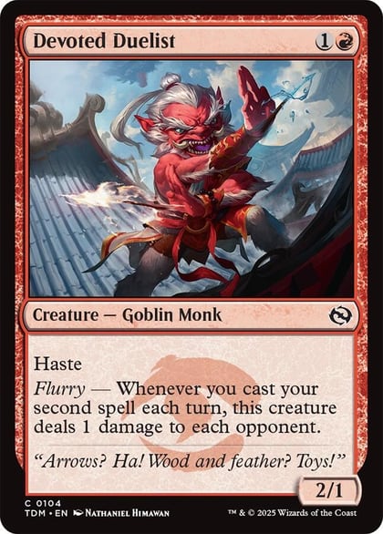 Devoted Duelist, Tarkir: Dragonstorm 104