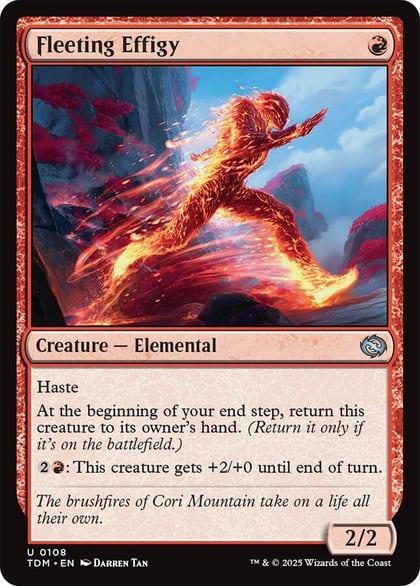 Fleeting Effigy, Tarkir: Dragonstorm 108