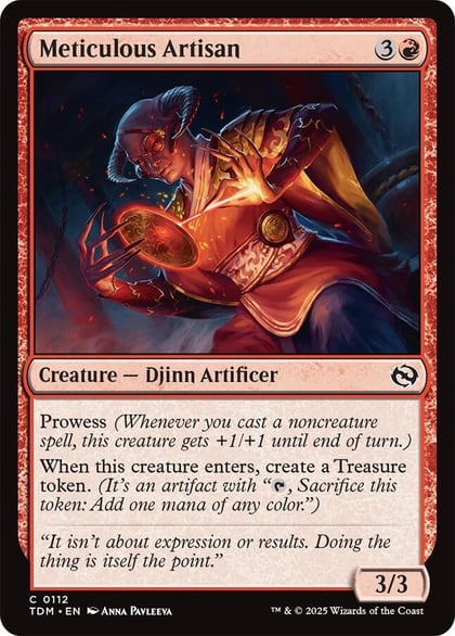 Meticulous Artisan, Tarkir: Dragonstorm 112