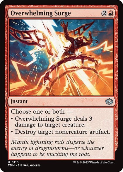 Overwhelming Surge, Tarkir: Dragonstorm 115