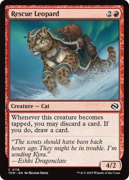 Rescue Leopard, Tarkir: Dragonstorm 116