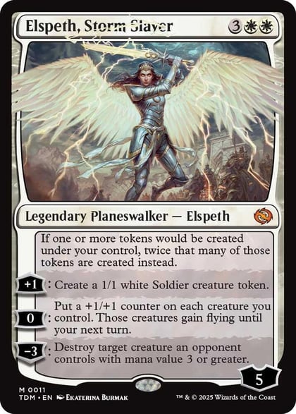 Elspeth, Storm Slayer, Tarkir: Dragonstorm 11