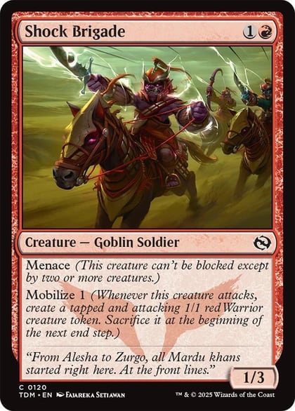 Shock Brigade, Tarkir: Dragonstorm 120