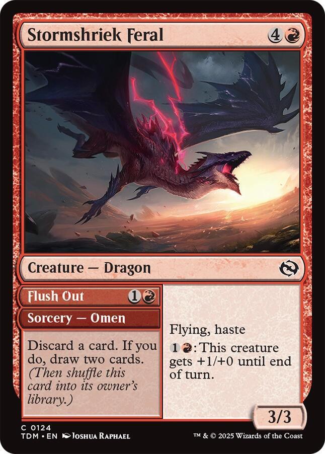 Stormshriek Feral, Tarkir: Dragonstorm 124