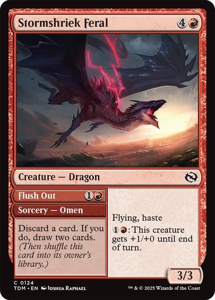 Stormshriek Feral, Tarkir: Dragonstorm 124