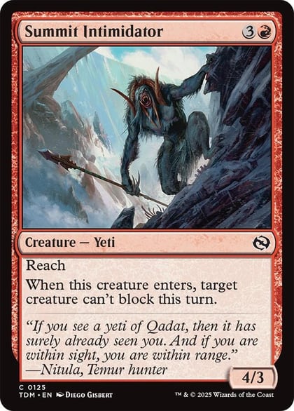 Summit Intimidator, Tarkir: Dragonstorm 125