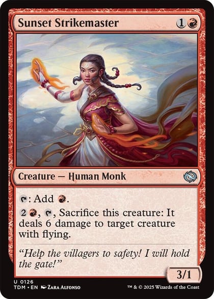 Sunset Strikemaster, Tarkir: Dragonstorm 126