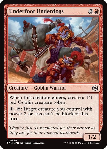 Underfoot Underdogs, Tarkir: Dragonstorm 129