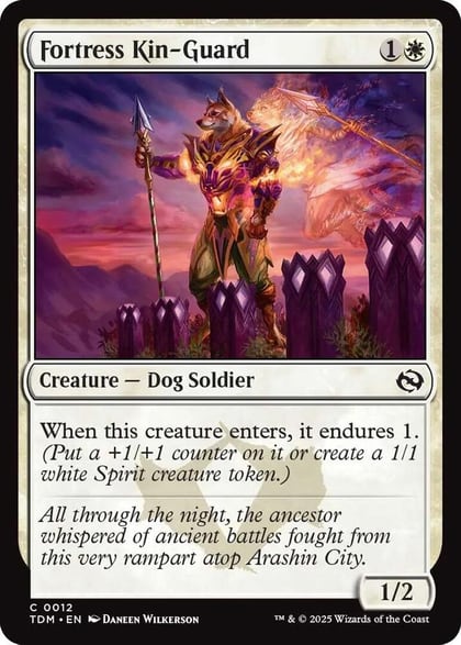 Fortress Kin-Guard, Tarkir: Dragonstorm 12