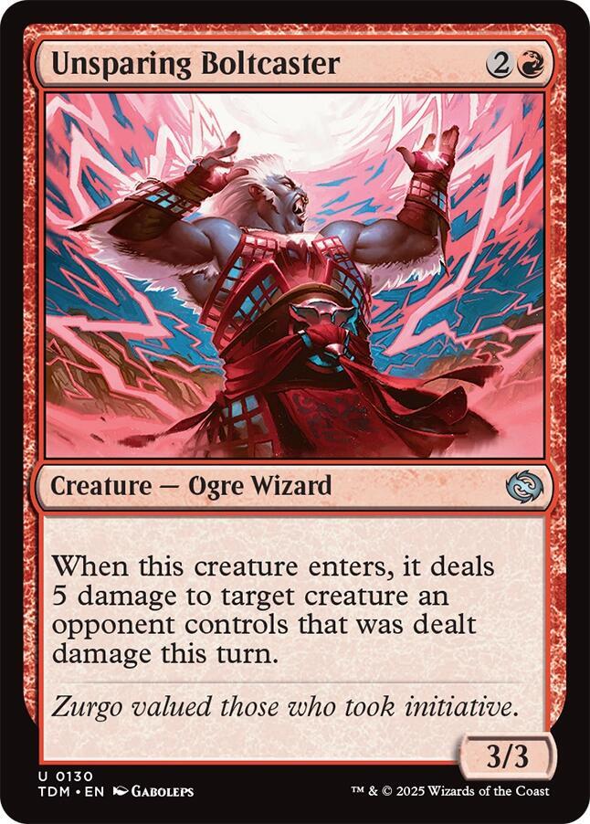 Unsparing Boltcaster, Tarkir: Dragonstorm 130