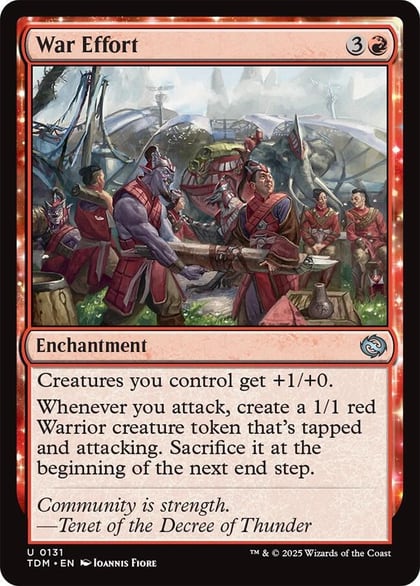 War Effort, Tarkir: Dragonstorm 131