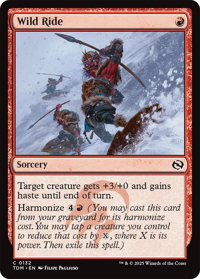 Wild Ride, Tarkir: Dragonstorm 132