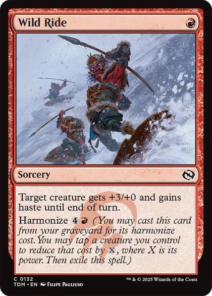 Wild Ride, Tarkir: Dragonstorm 132
