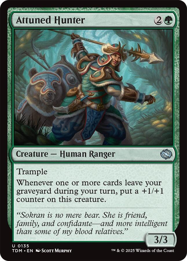 Attuned Hunter, Tarkir: Dragonstorm 135