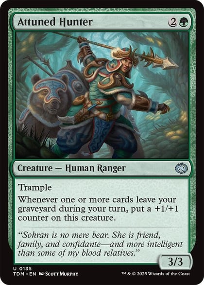 Attuned Hunter, Tarkir: Dragonstorm 135