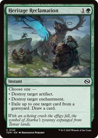 Heritage Reclamation, Tarkir: Dragonstorm 145