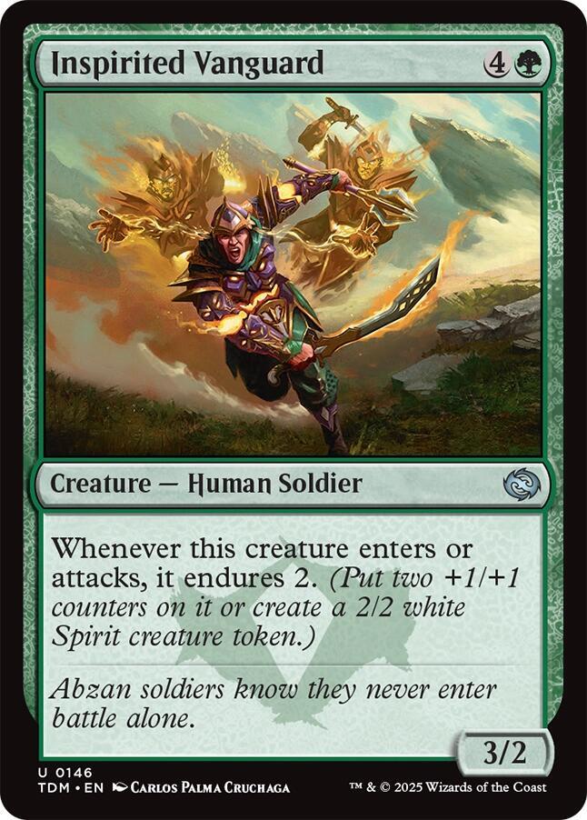 Inspirited Vanguard, Tarkir: Dragonstorm 146