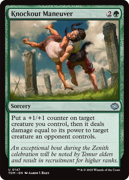 Knockout Maneuver, Tarkir: Dragonstorm 147