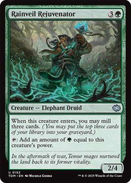 Rainveil Rejuvenator, Tarkir: Dragonstorm 152